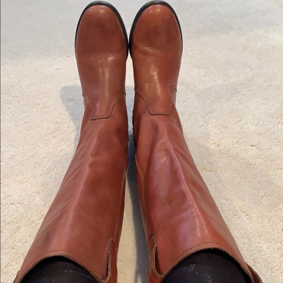 Madewell cognac boots size 37.5 - Picture 2 of 5